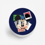 Mickey Face  Printed Phone Grip Holder & Stand - Image 2
