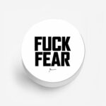 Fuck Fear Printed Phone Grip Holder & Stand - Image 2