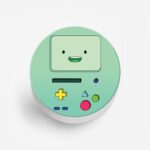 Retro Game Printed Phone Grip Holder & Stand - Image 2