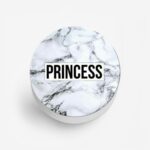 Princess on Marble  Printed Phone Grip Holder & Stand - Image 2