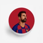 Lionel Messi Printed Phone Grip Holder & Stand - Image 2