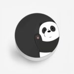 Panda  Printed Phone Grip Holder & Stand - Image 2