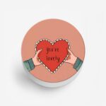 Love Printed Phone Grip Holder & Stand - Image 2