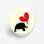 Love Printed Phone Grip Holder & Stand - Image 2
