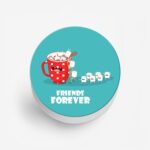 Typography Printed Phone Grip Holder & Stand - Image 2