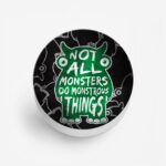 Typography Printed Phone Grip Holder & Stand - Image 2