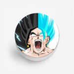 Goku Printed Phone Grip Holder & Stand - Image 2