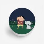 Shinchan Printed Phone Grip Holder & Stand - Image 2