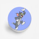 Tom Cartoon Printed Phone Grip Holder & Stand - Image 2