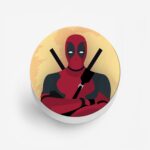 Deadpool Printed Phone Grip Holder & Stand - Image 2