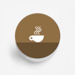 Coffee Printed Phone Grip Holder & Stand - Image 2