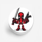 Deadpool - Animated Printed Phone Grip Holder & Stand - Image 2