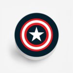 Captain America Printed Phone Grip Holder & Stand - Image 2