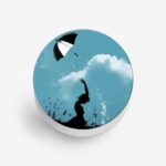 Feminine Printed Phone Grip Holder & Stand - Image 2