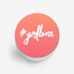 Feminine - GirlBoss Printed Phone Grip Holder & Stand - Image 2