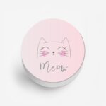 Feminine - Cat Printed Phone Grip Holder & Stand - Image 2