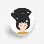 Feminine Printed Phone Grip Holder & Stand - Image 2