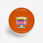 FRIENDS - Rachel's Traditional English Trifle Printed Phone Grip Holder & Stand - Image 2