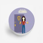 FRIENDS - Monica Keeps It Clean Printed Phone Grip Holder & Stand - Image 2