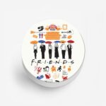 FRIENDS Printed Phone Grip Holder & Stand - Image 2
