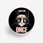 Sarcasm Printed Phone Grip Holder & Stand - Image 2