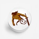 Lord Shiva Printed Phone Grip Holder & Stand - Image 2