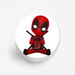 Deadpool - Animated Print Printed Phone Grip Holder & Stand - Image 2