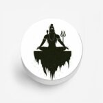 Lord Shiva Printed Phone Grip Holder & Stand - Image 2