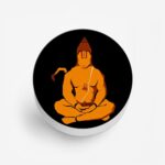 Lord Hanuman Printed Phone Grip Holder & Stand - Image 2