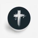Jesus Printed Phone Grip Holder & Stand - Image 2