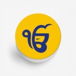 Satnam Waheguru Printed Phone Grip Holder & Stand - Image 2