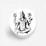 Lord Shiva Printed Phone Grip Holder & Stand - Image 2