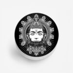 Lord Hanuman Printed Phone Grip Holder & Stand - Image 2