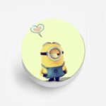 Minion Printed Phone Grip Holder & Stand - Image 2