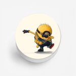 Minion - Dab Printed Phone Grip Holder & Stand - Image 2