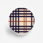 Checks Printed Phone Grip Holder & Stand - Image 2