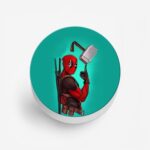 Deadpool Printed Phone Grip Holder & Stand - Image 2
