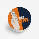 Typography Printed Phone Grip Holder & Stand - Image 2