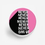 Typography Printed Phone Grip Holder & Stand - Image 2