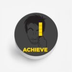 Typography Printed Phone Grip Holder & Stand - Image 2