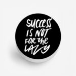 Typography Printed Phone Grip Holder & Stand - Image 2