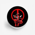 Deadpool Printed Phone Grip Holder & Stand - Image 2