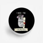 Typography Printed Phone Grip Holder & Stand - Image 2