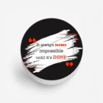 Typography Printed Phone Grip Holder & Stand - Image 2