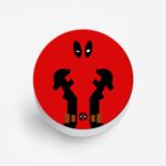 Deadpool Printed Phone Grip Holder & Stand - Image 2