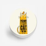 Typography Printed Phone Grip Holder & Stand - Image 2