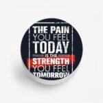 Typography Printed Phone Grip Holder & Stand - Image 2