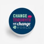 Typography Printed Phone Grip Holder & Stand - Image 2