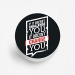 Typography Printed Phone Grip Holder & Stand - Image 2