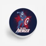 Captain America - First Avenger Printed Phone Grip Holder & Stand - Image 2